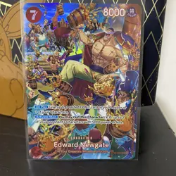 One Piece TCG Edward Newgate SP ST15-002 ALT ART Royal Blood (OP10) - Image 1