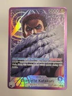 One Piece Charlotte Katakuri OP11-062 Leader Alternative Art NM - Image 1