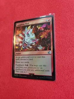 Laughing Mad Final Fantasy Foil FIN 143 Instant MTG - Image 3