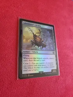 Adventurer's Airship Final Fantasy Foil FIN 252 MTG Vehicle - Image 2