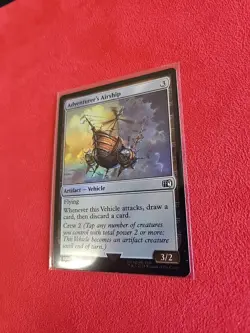 Adventurer's Airship Final Fantasy Foil FIN 252 MTG Vehicle - Image 3