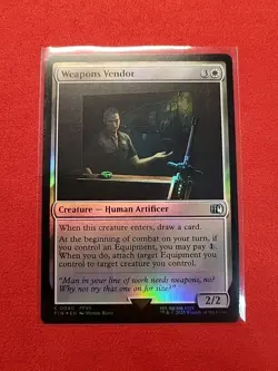 Weapons Vendor Final Fantasy Foil FIN 40 MTG - Image 1