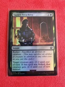 Vayne's Treachery Final Fantasy Foil FIN 124 MTG Instant - Image 1