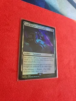 Dark Knight's Greatsword Final Fantasy Foil FIN 95 MTG Artifact Equipment - Image 2
