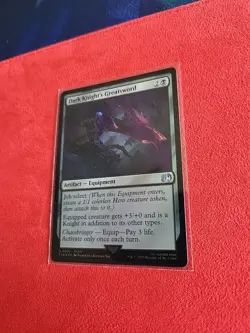 Dark Knight's Greatsword Final Fantasy Foil FIN 95 MTG Artifact Equipment - Image 3