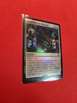 Aerith Rescue Mission Final Fantasy Foil FIN 5 MTG - Image 2