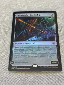 FOIL Extinguisher Battleship - Edge of Eternities (EOE) - Image 1