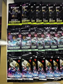 30 Pack *LOT* Magic the Gathering Duskmourn Foundations Edge Eternities BOOSTERS - Image 2