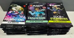 30 Pack *LOT* Magic the Gathering Duskmourn Foundations Edge Eternities BOOSTERS - Image 4