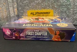 DISNEY LORCANA: THE FIRST CHAPTER TCG BOX 24 BOOSTER PACKS NEW IN STOCK-SEALED - Image 1