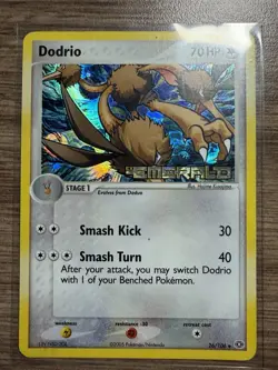 Dodrio Emerald Rare Reverse Holo Stamped Card 26/106 Pokemon TCG - Image 1