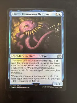 MTG: FF Ultros, Obnoxious Octopus. Final Fantasy Foil - Image 2