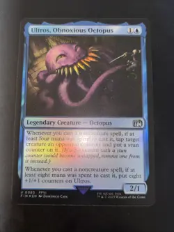 MTG: FF Ultros, Obnoxious Octopus. Final Fantasy Foil - Image 3