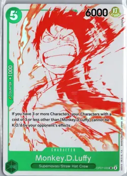 Monkey.D.Luffy - (3rd Anniversary Treasure Campaign Pack) One Piece Promo Card - Image 1