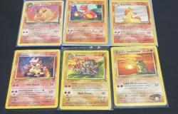 🥇20 Card Lot Pokemon, Collections Vintage Team Rocket Base Set Fossil, Promo - Image 2