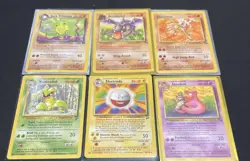 🥇20 Card Lot Pokemon, Collections Vintage Team Rocket Base Set Fossil, Promo - Image 4