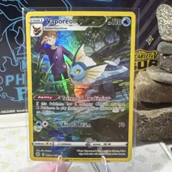 Vaporeon TG02/TG30 Brilliant Stars Ultra Rare Full Art Holo Pokemon Card - Image 1