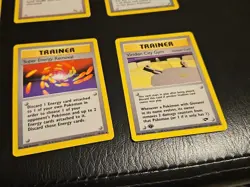 vintage pokemon trainer cards Mixed Lot 8 Cards With 1st Edition - Image 4