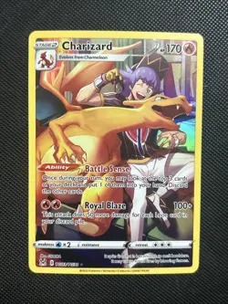 Charizard 🔥 - TG03/TG30 - Full Art Holo Rare Lost Origin - Pokemon Card - NM - Image 1