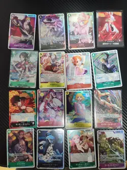 One Piece TCG Japanese CARD LOT (Rare, sec, sr) - Image 1