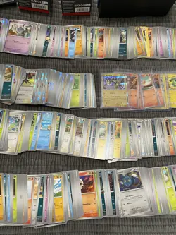 Lot of Pokemon bulk cards holos and EX 3 ETBs full Coins Phantasmal Prismatic - Image 5