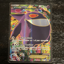 Gengar EX Full Art Ultra Rare Holo 114/119 Pokemon XY Phantom Forces Card - Image 1