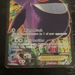 Gengar EX Full Art Ultra Rare Holo 114/119 Pokemon XY Phantom Forces Card - Image 3