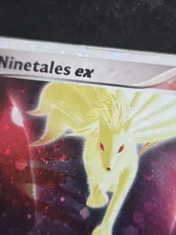 Pokemon Ninetales ex EX Hidden Legends 96/101 Holo Rare Card TCG (Damaged) - Image 2