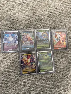 Pokemon Lot of 6 Full Art "V" Cards M-NM Unplayed Pack Fresh - Image 1