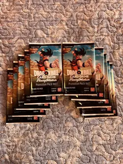 Dragon Ball Super Card Game Fusion World Promotion Pack Volume 1 Lot Of 10 - Image 1