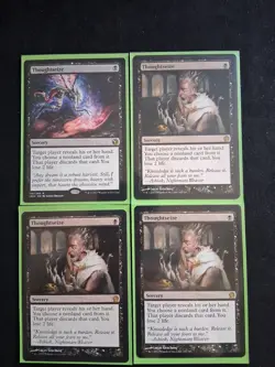 Thoughtseize x4 Playset MTG - Image 1
