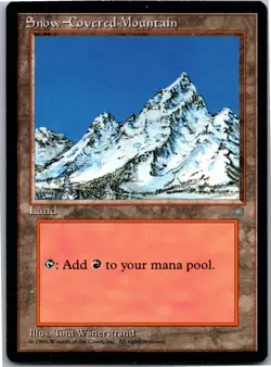 Snow-Covered Mountain L Ice Age 349 LP - Image 1