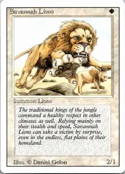 Savannah Lions R Revised Edition LP - Image 1