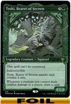 1x - Toski, Bearer of Secrets - [SELECT] - Kaldheim - NM MTG - Image 4
