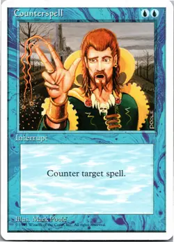 Counterspell U Fourth Edition 65 LP - Image 1
