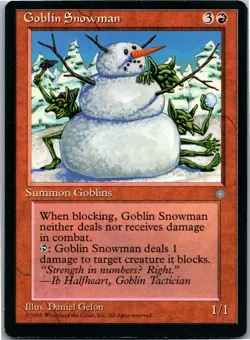 Goblin Snowman U Ice Age LP - Image 1