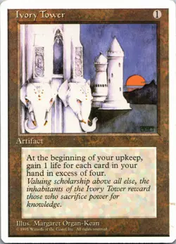 Ivory Tower R Fourth Edition NM - Image 1
