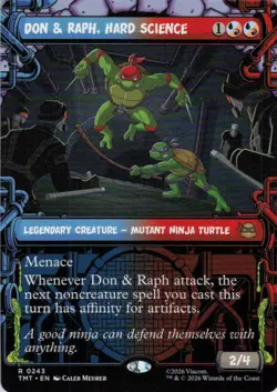 Don & Raph, Hard Science Showcase - Teenage Mutant Ninja Turtles - 243 NM - Image 1