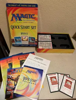 Magic the Gathering Quick Start Set: Rivals - NEAR COMPLETE - Few cards missing - Image 1
