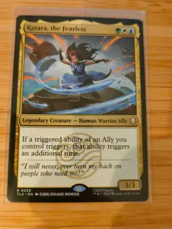 MTG Katara, the Fearless 0230 Avatar: the Last Airbender M/NM Free UK P&P - Image 1