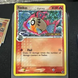 Feebas (EX - Dragon Frontiers Stamp) Reverse Foil Pokemon #49 2006 - Image 1