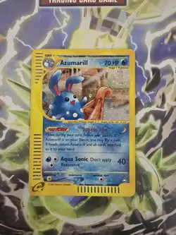 2002 POKEMON Aquapolis Holo Rare Azumarill H4/H32 - Image 1