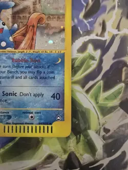 2002 POKEMON Aquapolis Holo Rare Azumarill H4/H32 - Image 4