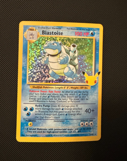 Pokemon Celebrations Blastoise Holo 2/102 Classic Collection 25th Anniversary - Image 1