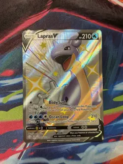 Lapras V SV110/SV122 Shining Fates: Shiny Vault Holo Pokemon NM - Image 1