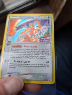 2006 Pokemon Deoxys EX Delta Species Holo Rare 5/110 Holon Phantoms - Image 2