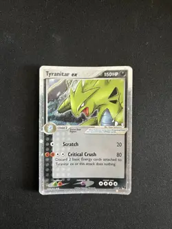 Pokemon TCG Tyranitar EX Pop Series Promos 1 17 Holo Rare - Image 1