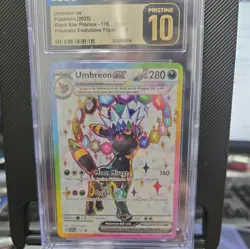 Pokemon UMBREON ex Prismatic Evolutions PROMO SVP 176 CGC 10 ✨PRISTINE✨ - Image 1