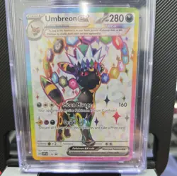Pokemon UMBREON ex Prismatic Evolutions PROMO SVP 176 CGC 10 ✨PRISTINE✨ - Image 2