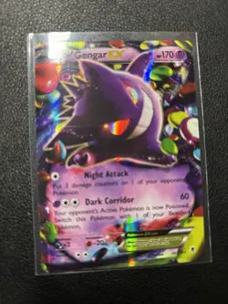 Pokemon TCG Gengar EX 34/119 Phantom Forces Ultra Rare Card - Image 1